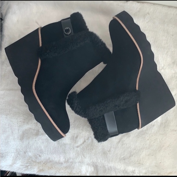 Coach Shoes - Coach booties 7.5 worn once